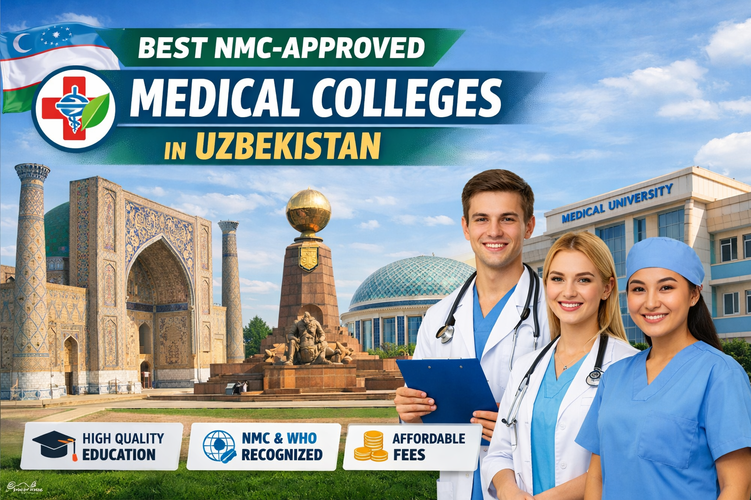 Best NMC-Approved Medical Colleges in Uzbekistan